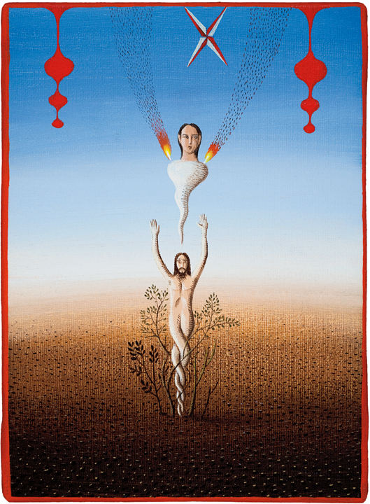 [Alexandro Júlio de Oliveira Cerveny] São Paulo – SP, 1963<br><i> Elisa Lynch</i><br>  óleo sobre tela<br> 22 × 16 cm, 2009<br> Cortesia Galeria Casa <br>Triângulo, São Paulo - SP